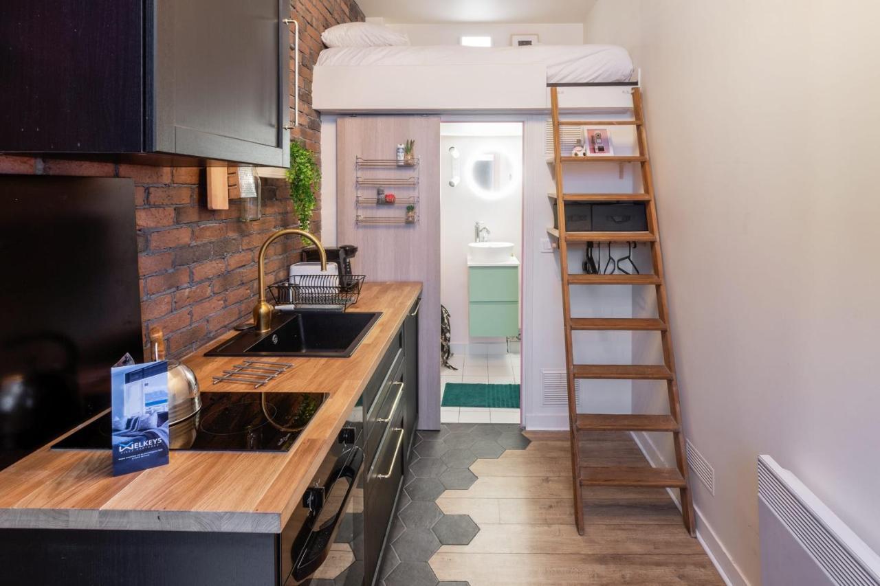 Charming Industrial-Style Studio Just Nearby Montmartre In Paris - Welkeys Exterior foto