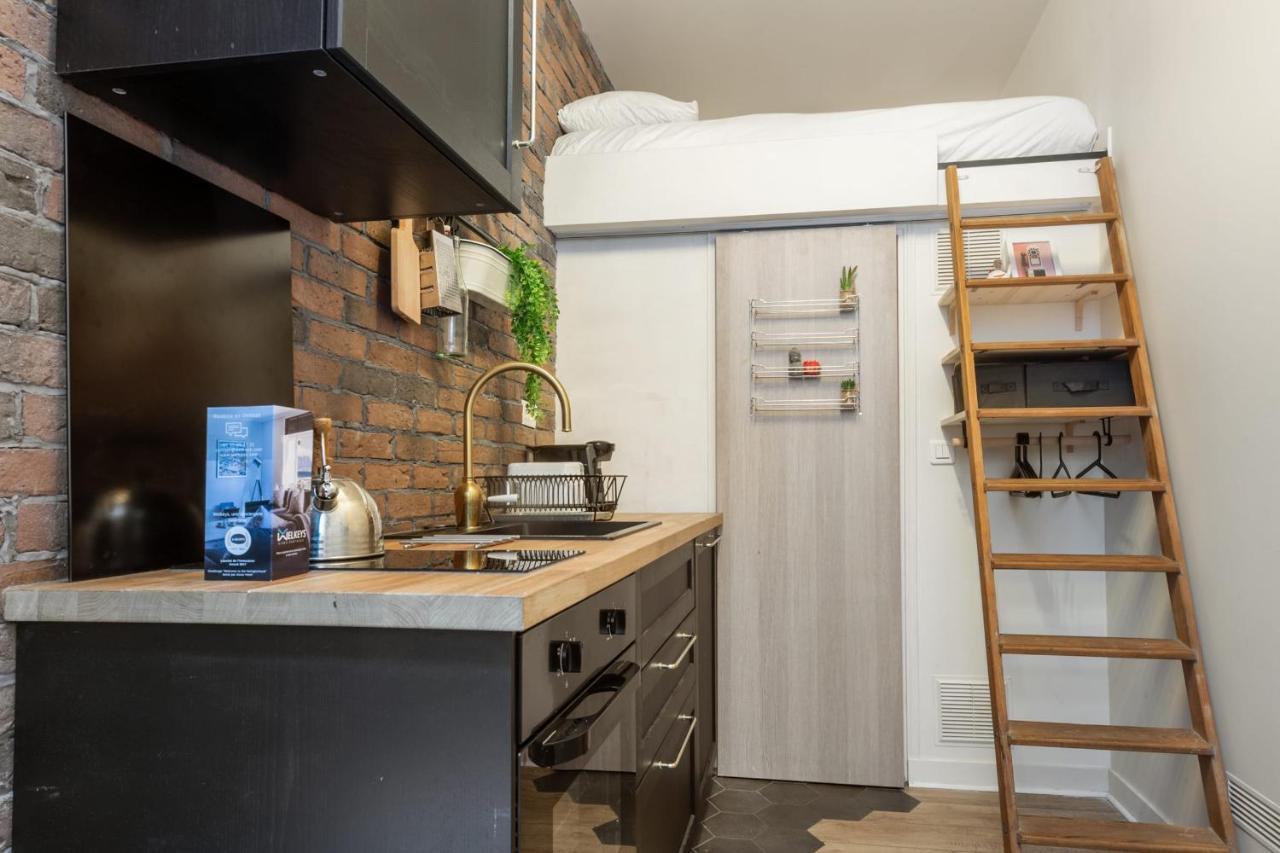 Charming Industrial-Style Studio Just Nearby Montmartre In Paris - Welkeys Exterior foto